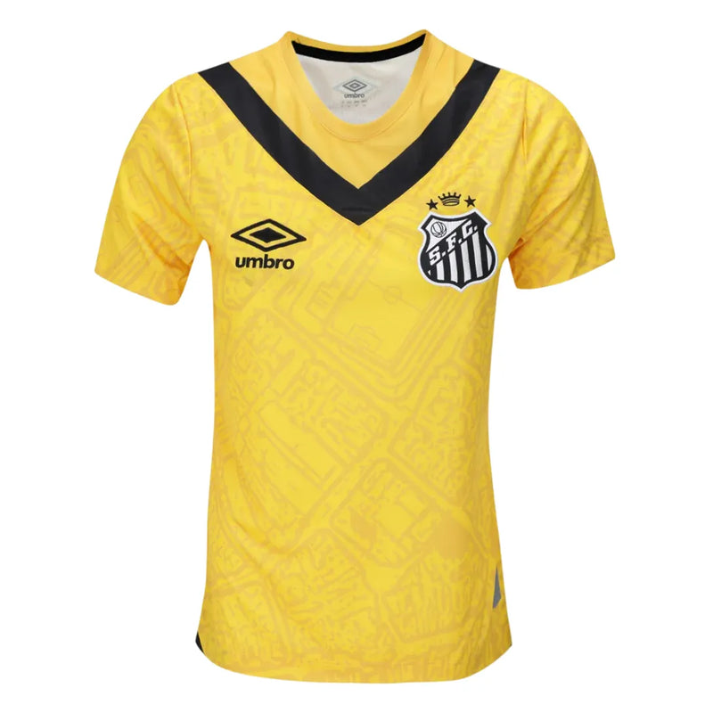 Camisa Santos Feminina Third 24/25 - Amarela