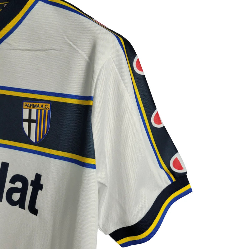 Camisa Parma Home 02/03 Retrô - Branca