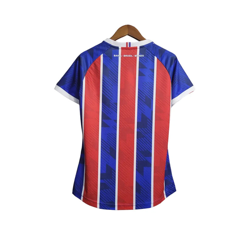 Camisa Bahia Feminina Away 23/24 - Azul e Vermelha