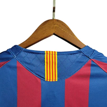 Camisa Barcelona 05/06 Retrô - Azul e Vermelha