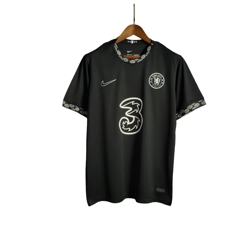 Camisa Chelsea Black 22/23 - Preta