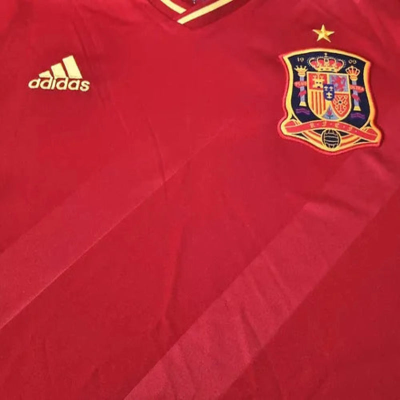 Camisa Espanha Home 2012 Retrô - Vermelha