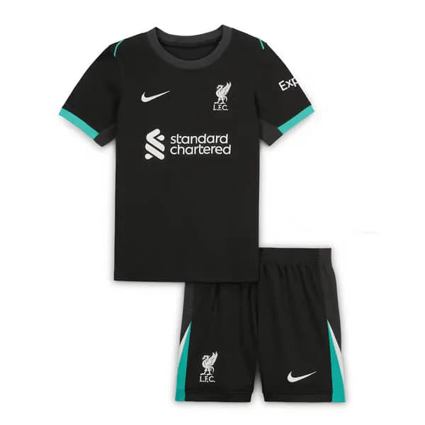 Conjunto Infantil Liverpool II 24/25 - Preto