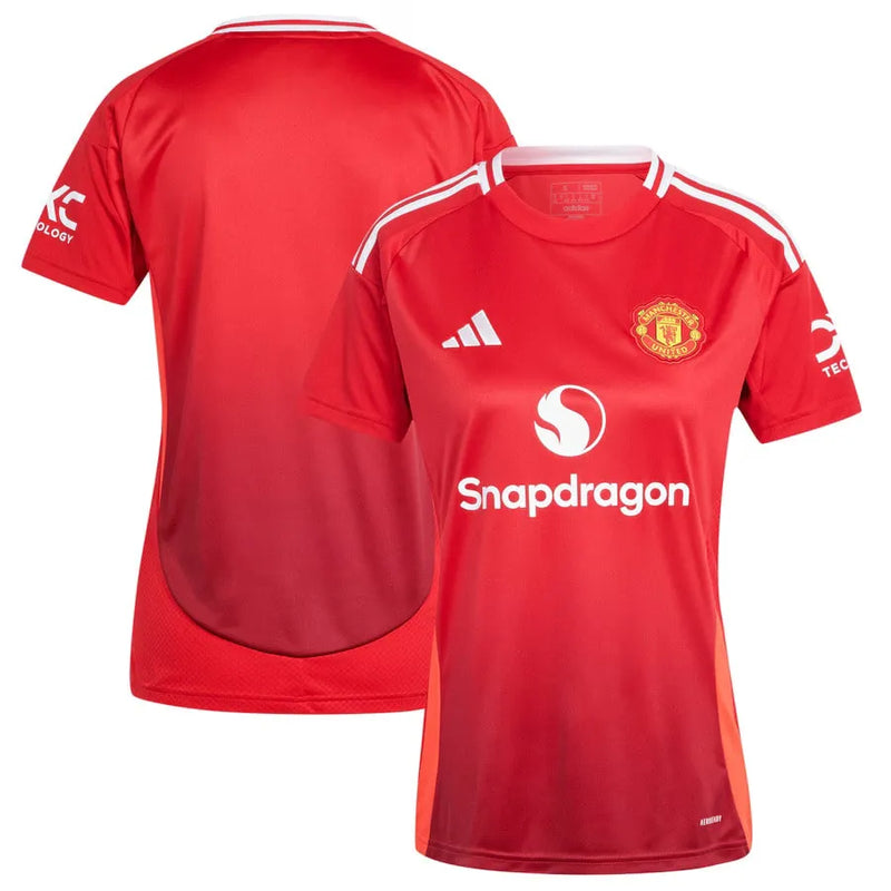 Camisa Manchester United Feminina Home 24/25 - Vermelha