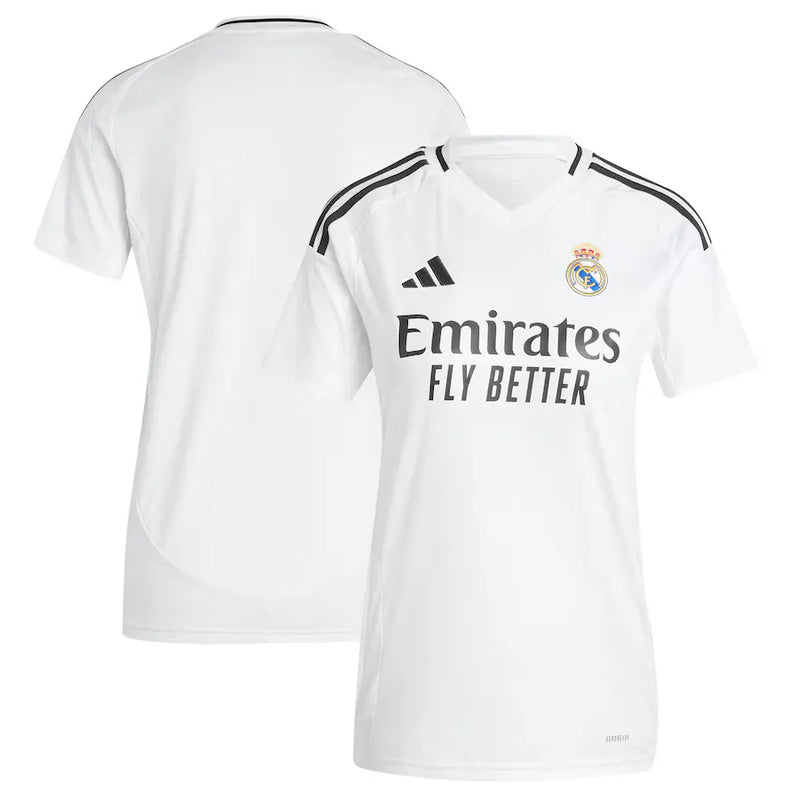 Camisa Real Madrid Feminina Home 24/25 - Branca