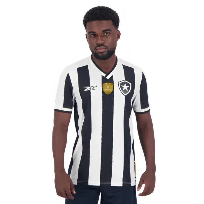 Camisa Botafogo Home 24/25 - Preta e Branca