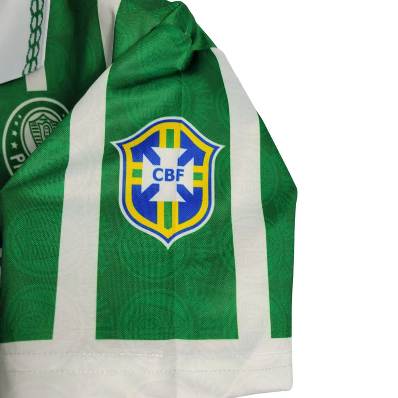 Camisa Palmeiras Home 93/94 Retrô - Verde e Branca