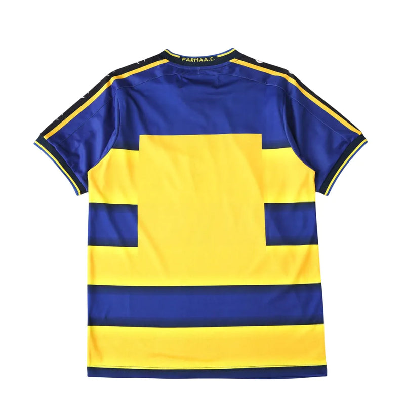 Camisa Parma Away 01/02 Retrô - Azul e Amarela