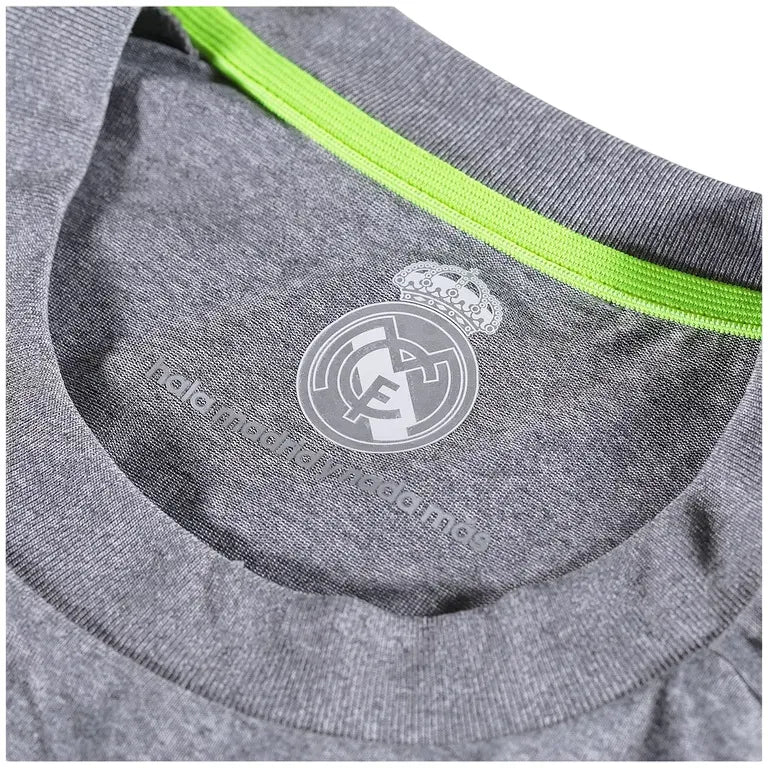 Camisa Real Madrid Away 15/16 Retrô - Cinza