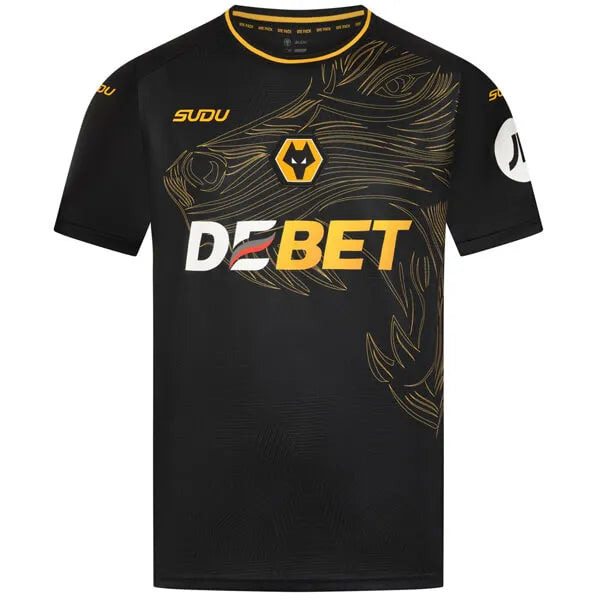 Camisa Wolverhampton Away 24/25 - Preta