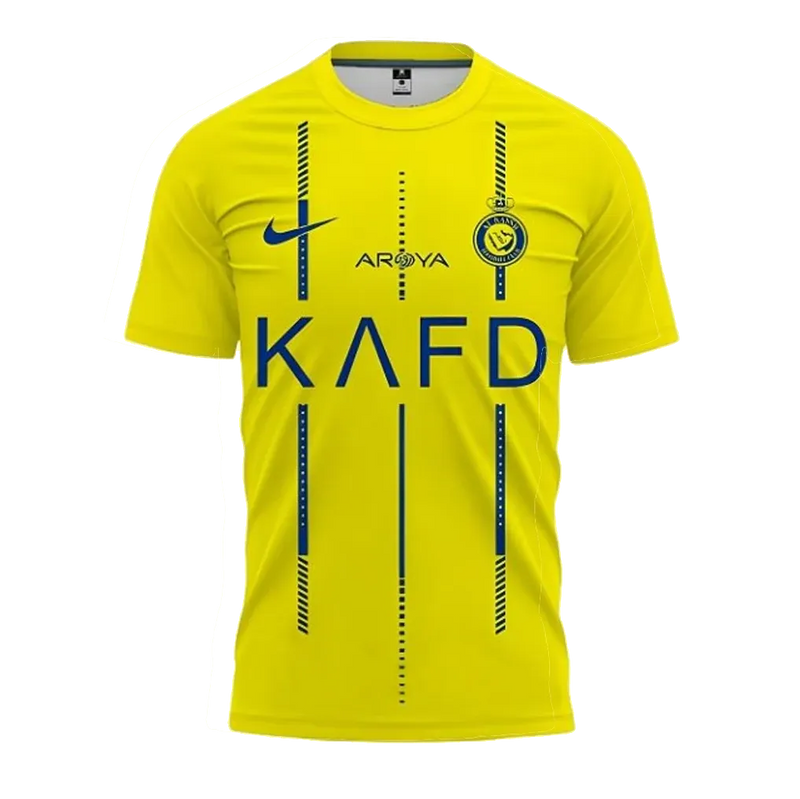 Camisa Al Nassr Home 23/24 - Amarela