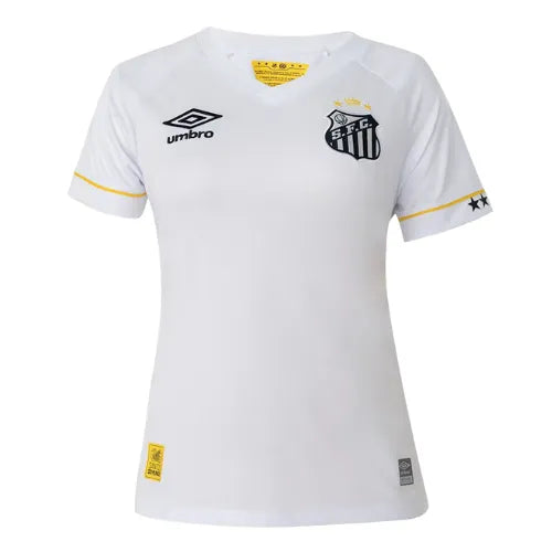 Camisa Santos Feminina Home 23/24 - Branca