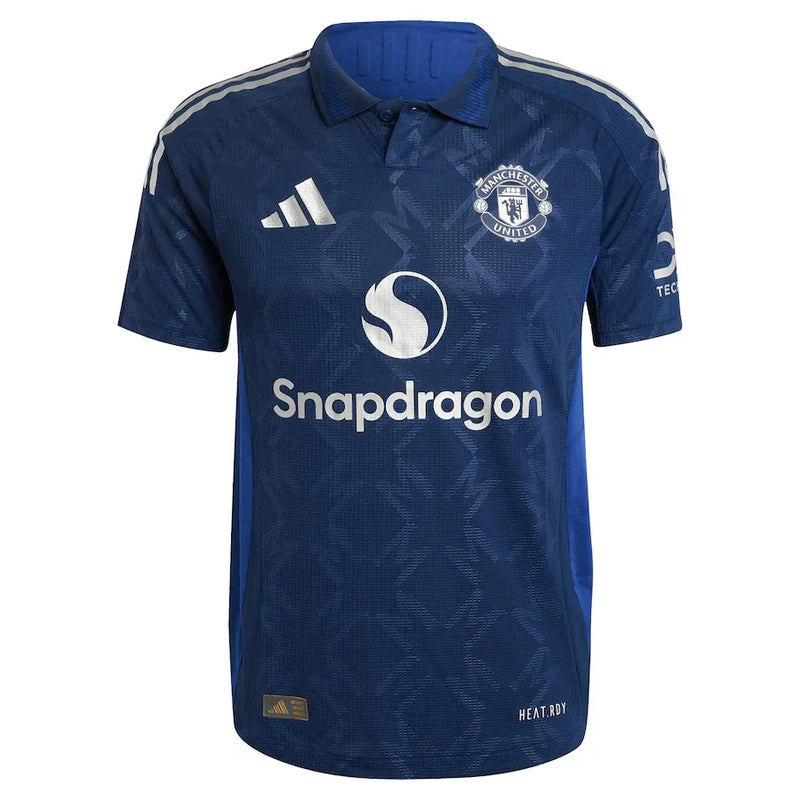 Camisa Manchester United Away 24/25 Jogador - Azul