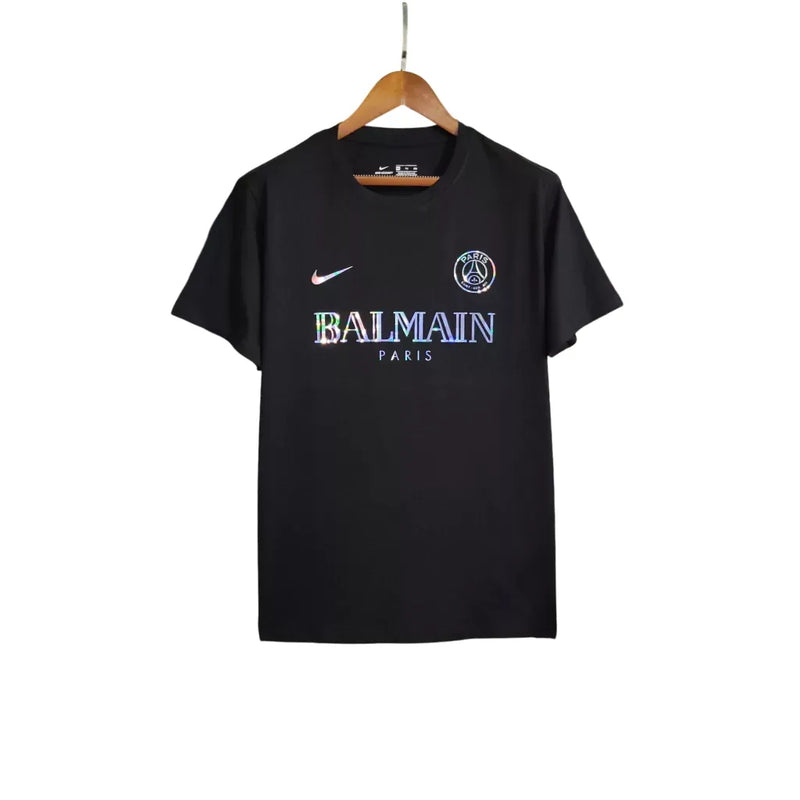 Camisa PSG Balmain - Preta Refletiva