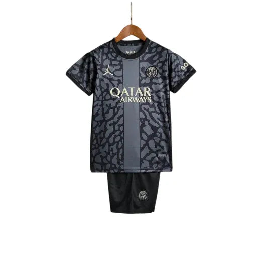 Conjunto Infantil PSG III 23/24 - Preto