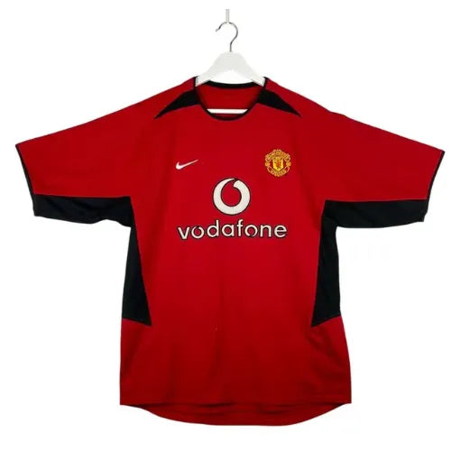 Camisa Manchester United Home 02/03 Retrô - Vermelha