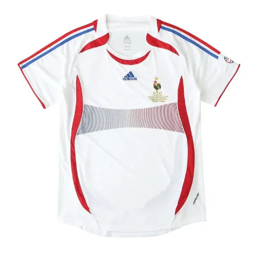 Camisa França Away 2006 Retrô - Branca