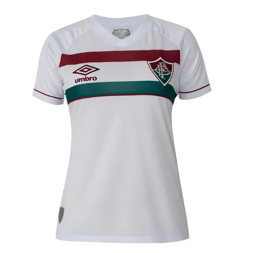 Camisa Fluminense Feminina Away 23/24 - Branca