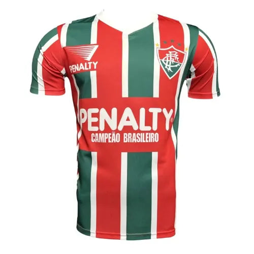 Camisa Fluminense Home 1993 Retrô - Vinho e Verde