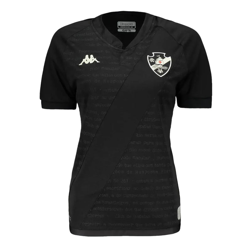 Camisa Vasco Feminina Goleiro III 24/25 - Preta